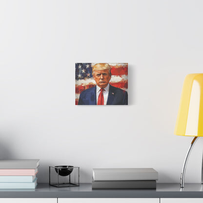 Donald Trump Patriotic Canvas Art