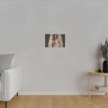 Melania Trump Elegant Canvas Art
