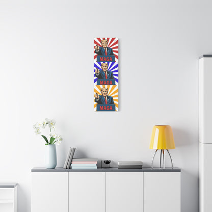 Political Statement Canvas Art - Motivational Trump Design