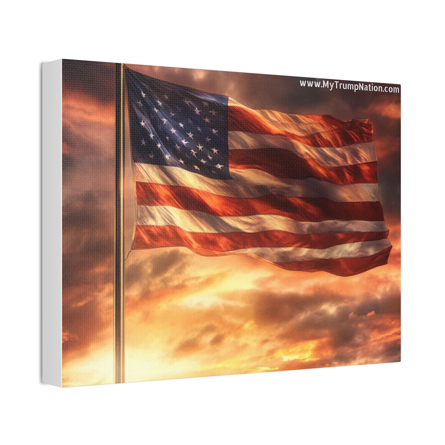 American Flag Canvas Art