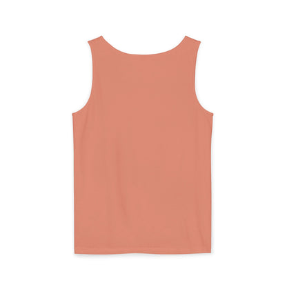 Unisex Garment-Dyed Tank Top - MAGA Graphic Tee for Political Enthusiasts