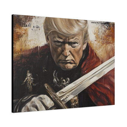 Heroic Canvas Art - Dramatic Portrait of a Leader