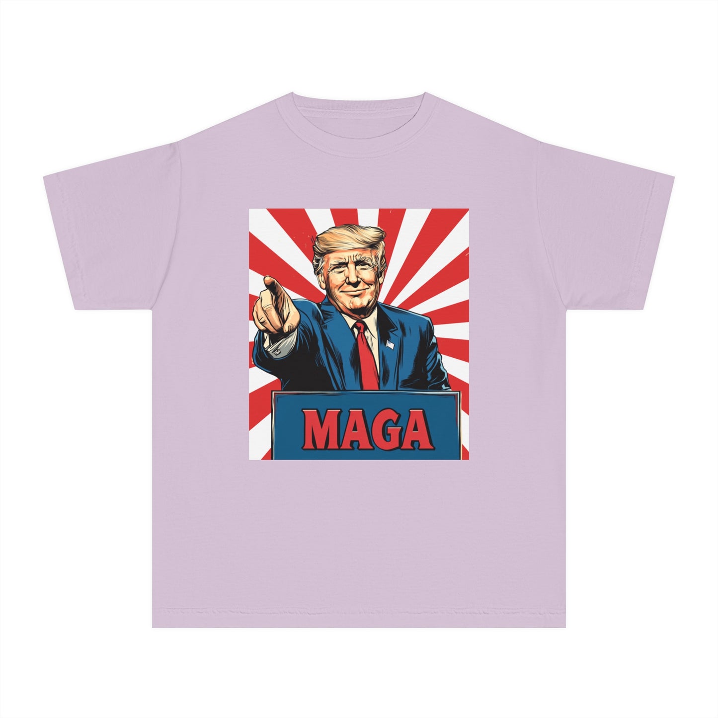 Youth Midweight Tee - MAGA Graphic T-Shirt for Kids