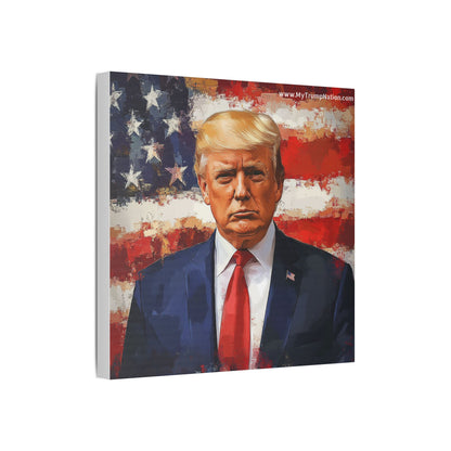 Donald Trump Patriotic Canvas Art