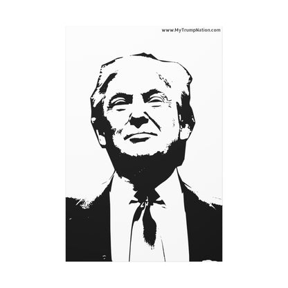 Bold Trump Canvas Art - Stretched Matte Wall Decor