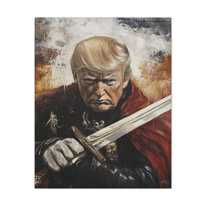 Heroic Canvas Art - Dramatic Portrait of a Leader