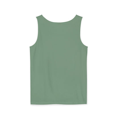 Unisex Garment-Dyed Tank Top - MAGA Graphic Tee for Political Enthusiasts
