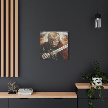 Heroic Canvas Art - Dramatic Portrait of a Leader