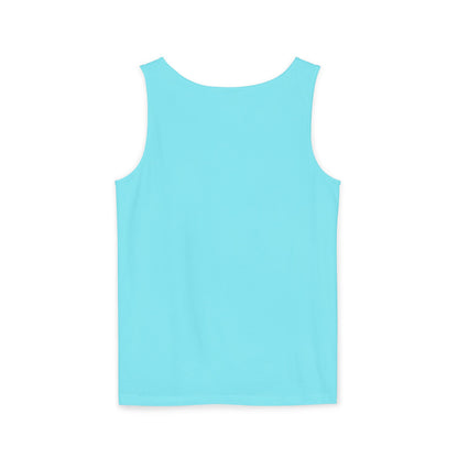 Unisex Garment-Dyed Tank Top - MAGA Graphic Tee for Political Enthusiasts
