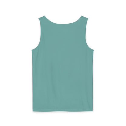 Unisex Garment-Dyed Tank Top - MAGA Graphic Tee for Political Enthusiasts
