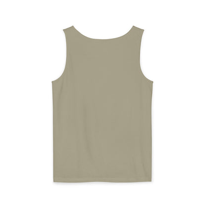 Unisex Garment-Dyed Tank Top - MAGA Graphic Tee for Political Enthusiasts