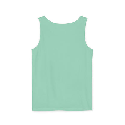 Unisex Garment-Dyed Tank Top - MAGA Graphic Tee for Political Enthusiasts