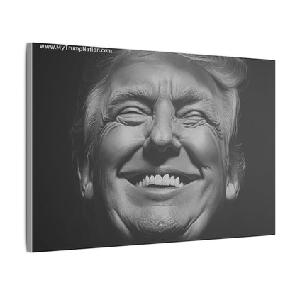 Donald Trump Black & White Canvas Art