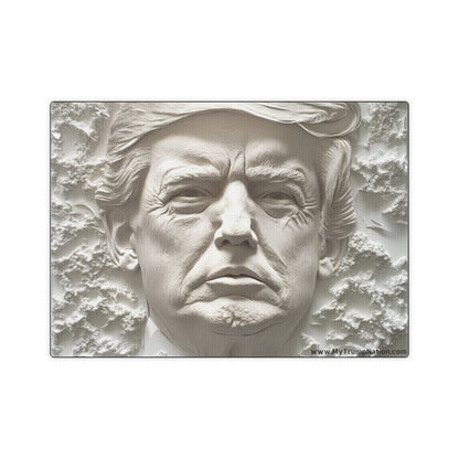 Donald Trump 3D Embossed Canvas Art