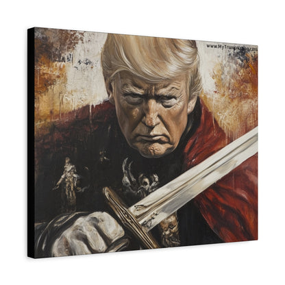 Heroic Canvas Art - Dramatic Portrait of a Leader