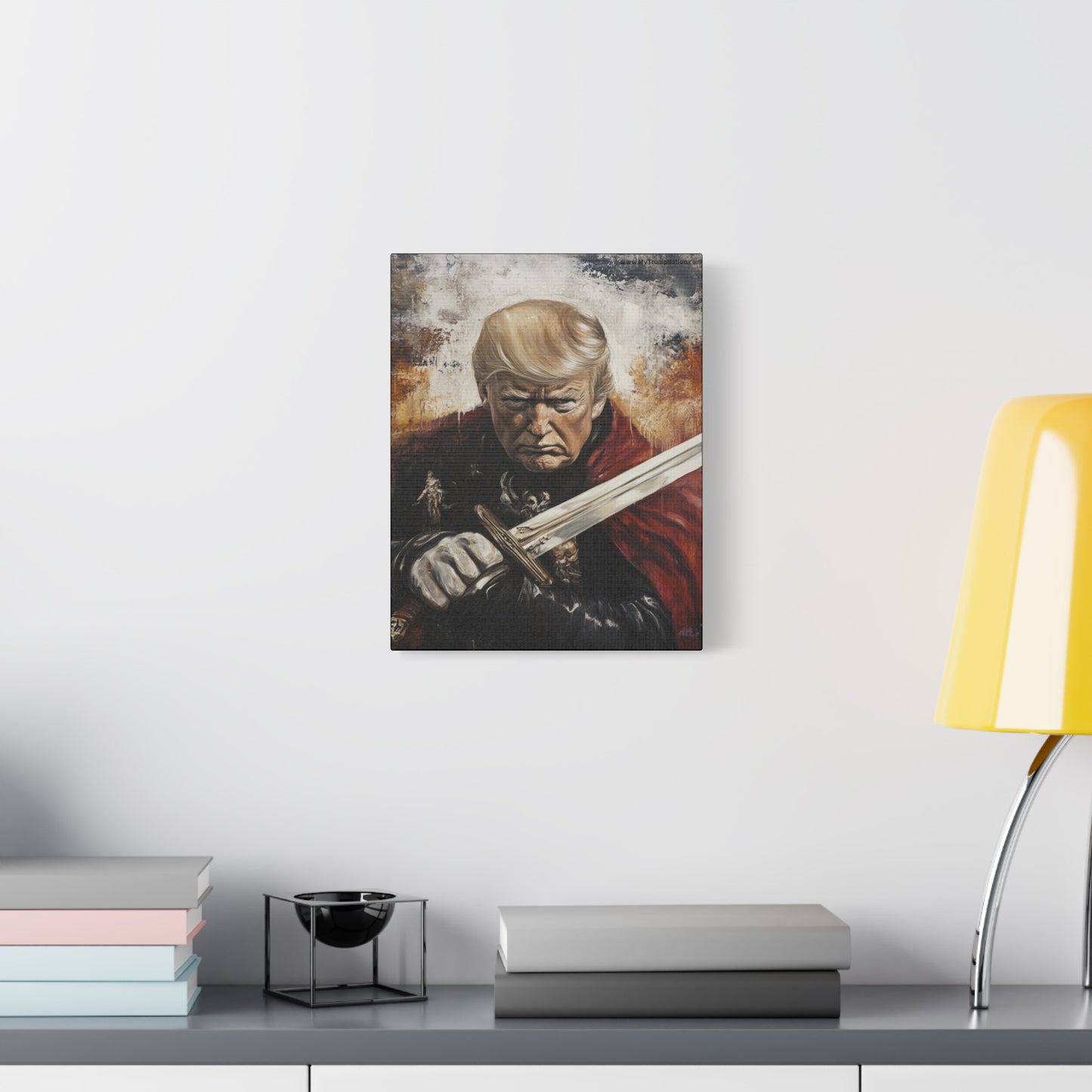 Heroic Canvas Art - Dramatic Portrait of a Leader