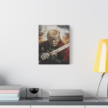 Heroic Canvas Art - Dramatic Portrait of a Leader