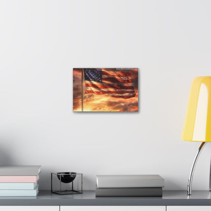 American Flag Canvas Art