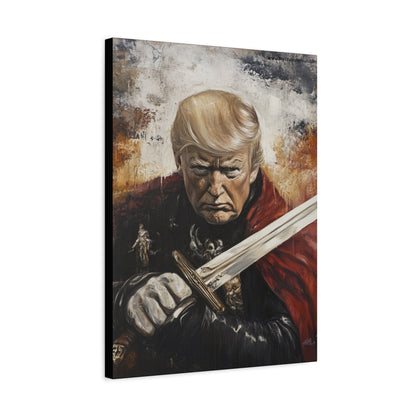 Heroic Canvas Art - Dramatic Portrait of a Leader