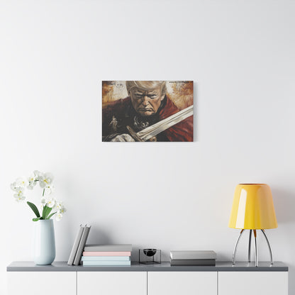 Heroic Canvas Art - Dramatic Portrait of a Leader
