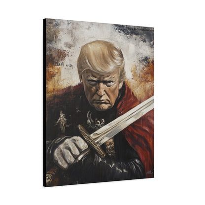 Heroic Canvas Art - Dramatic Portrait of a Leader