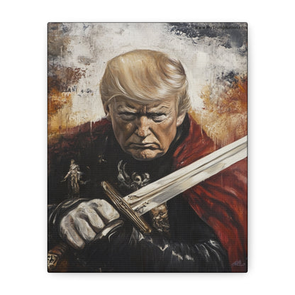 Heroic Canvas Art - Dramatic Portrait of a Leader