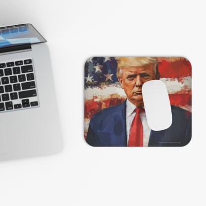 Donald Trump Patriotic Mouse Pad