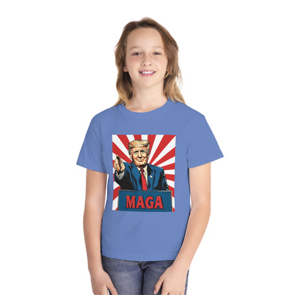 Youth Midweight Tee - MAGA Graphic T-Shirt for Kids