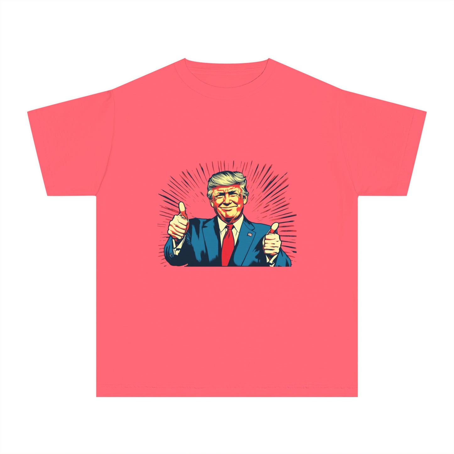 Youth Midweight Tee - Thumbs Up Graphic Shirt