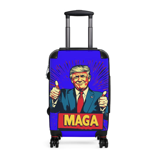 MAGA Travel Suitcase - Vibrant Carry-On for Political Enthusiasts