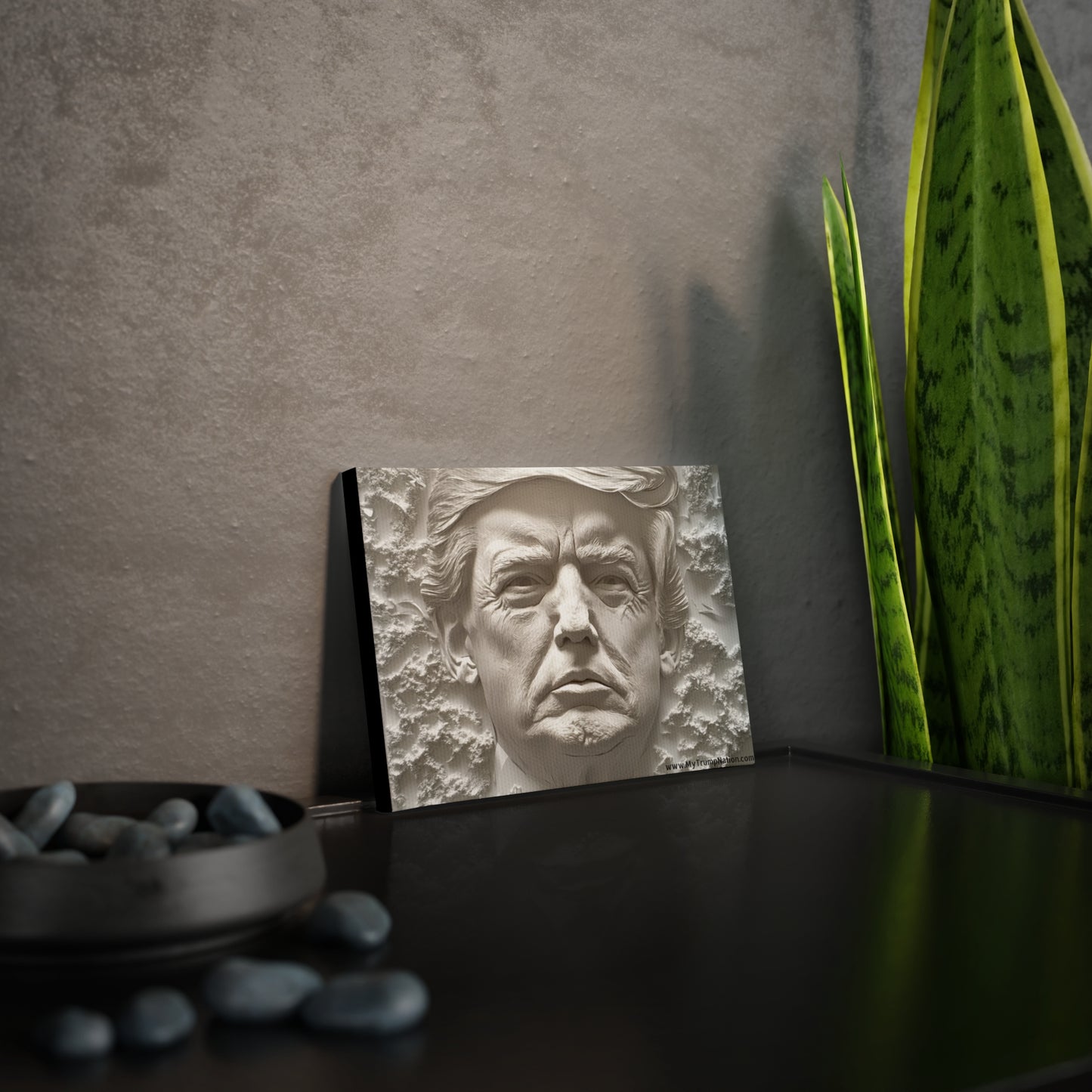 Donald Trump 3D Embossed Canvas Art