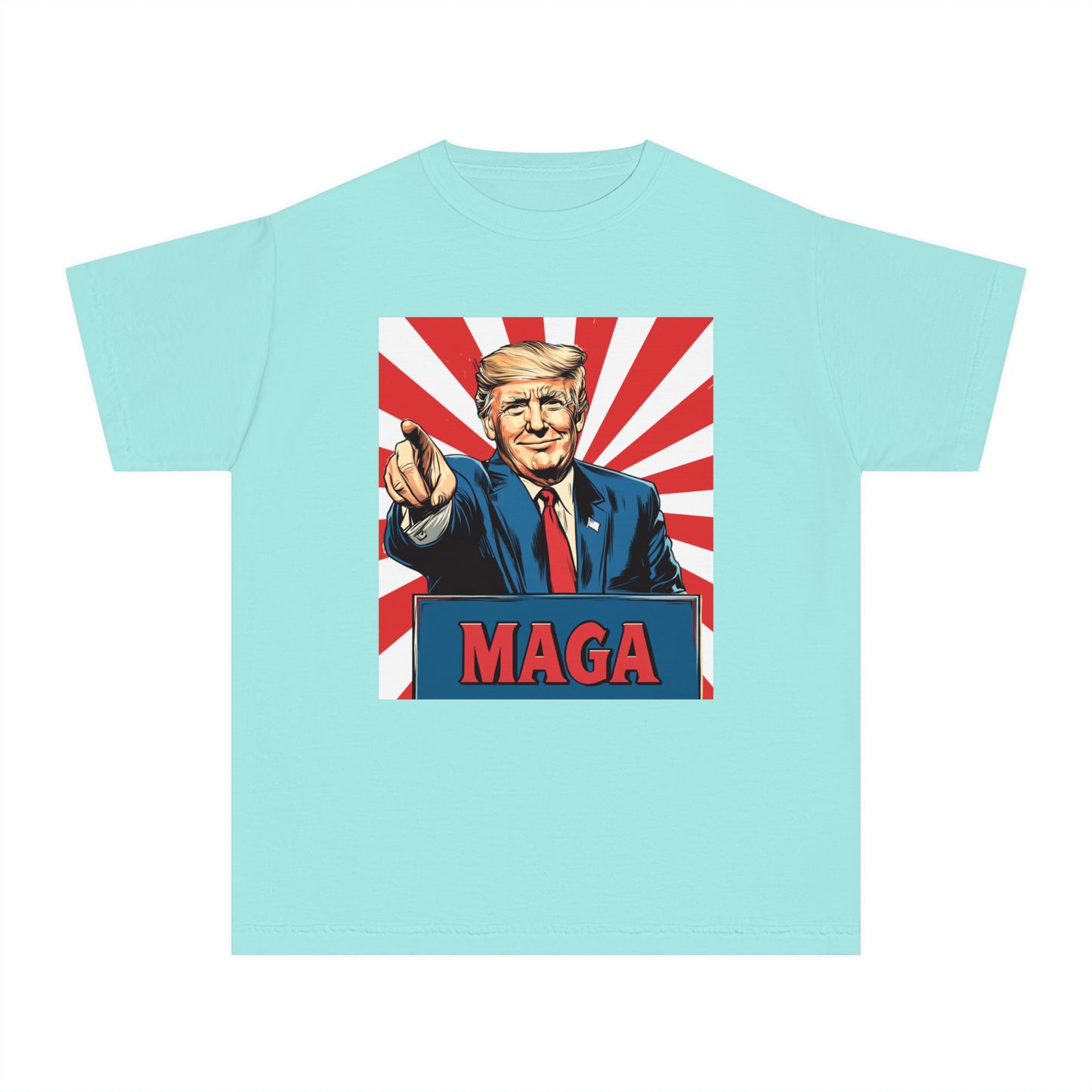 Youth Midweight Tee - MAGA Graphic T-Shirt for Kids