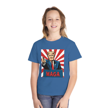 Youth Midweight Tee - MAGA Graphic T-Shirt for Kids