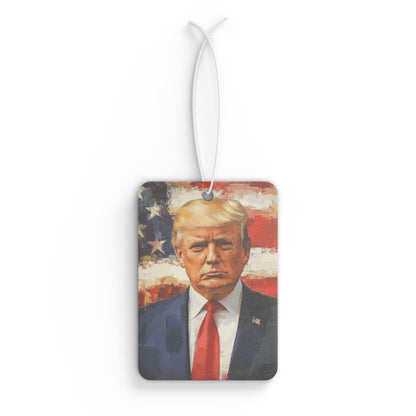 Patriotic Car Air Freshener - Trump Design