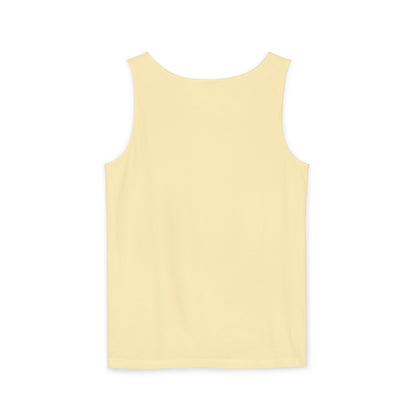 Unisex Garment-Dyed Tank Top - MAGA Graphic Tee for Political Enthusiasts