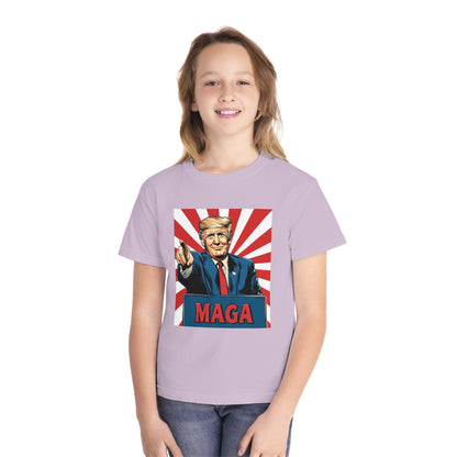 Youth Midweight Tee - MAGA Graphic T-Shirt for Kids
