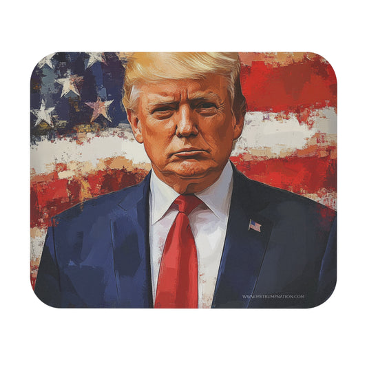 Donald Trump Patriotic Mouse Pad