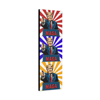 Political Statement Canvas Art - Motivational Trump Design