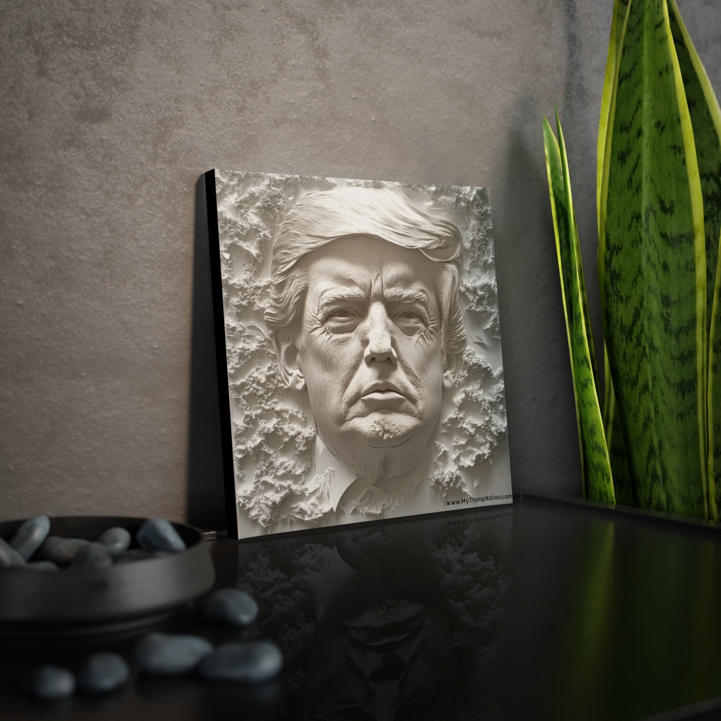 Donald Trump 3D Embossed Canvas Art