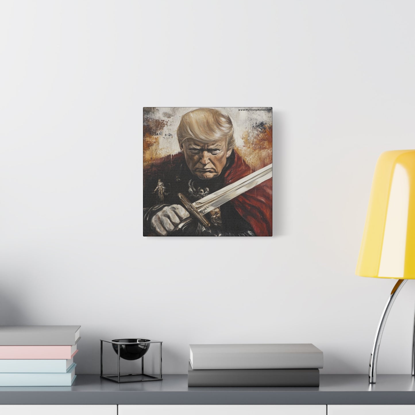 Heroic Canvas Art - Dramatic Portrait of a Leader