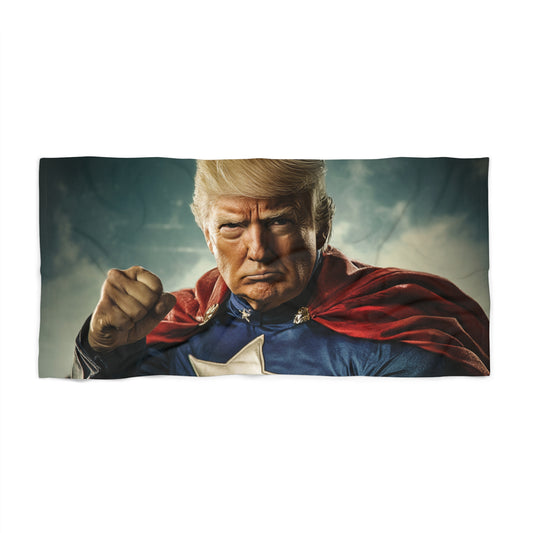 Donald Trump Pop Art Beach Towel