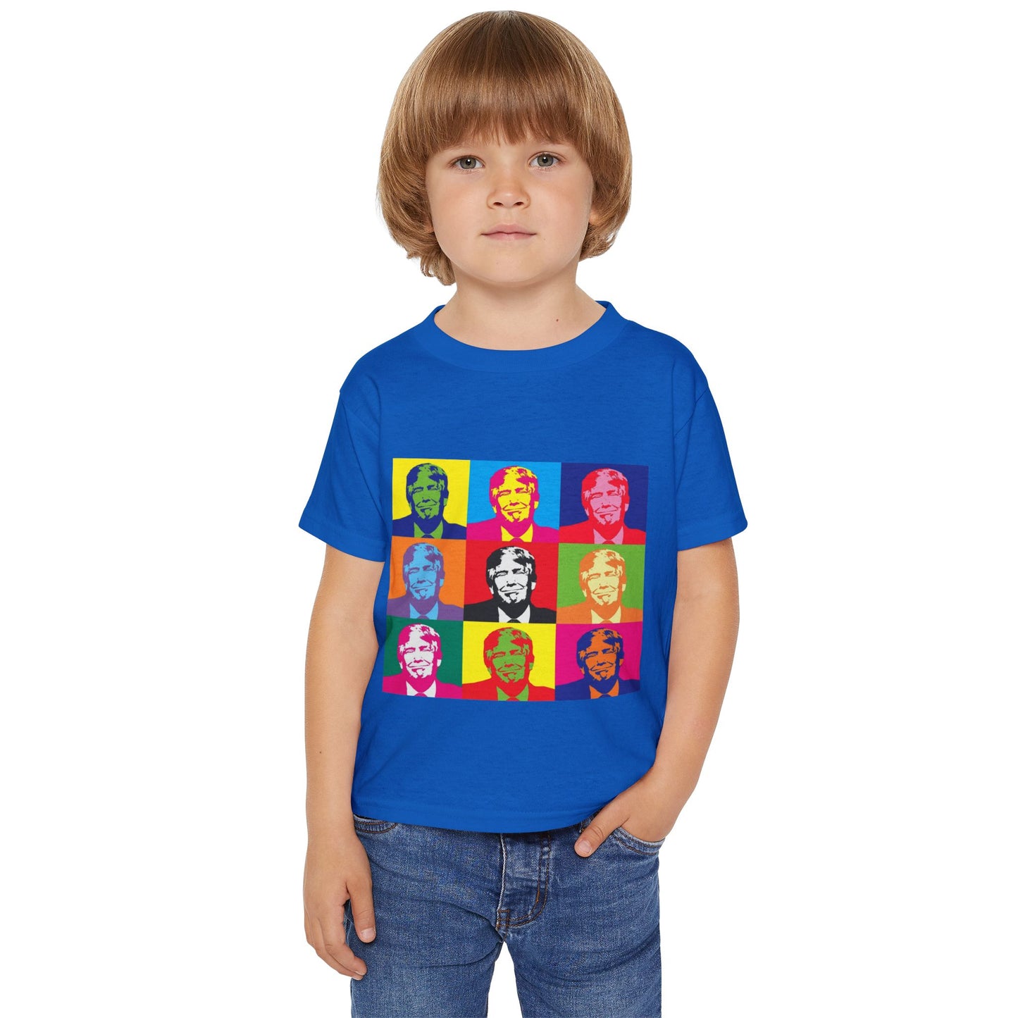 Colorful Pop Art Toddler T-Shirt - Fun & Playful Design