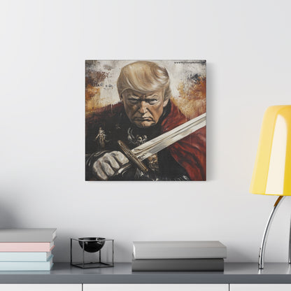 Heroic Canvas Art - Dramatic Portrait of a Leader