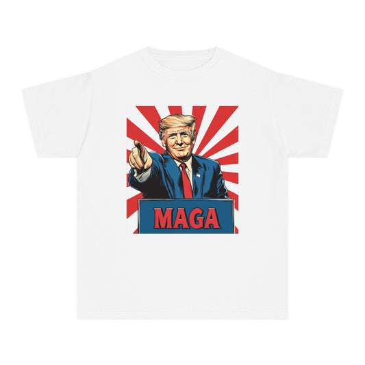 Youth Midweight Tee - MAGA Graphic T-Shirt for Kids