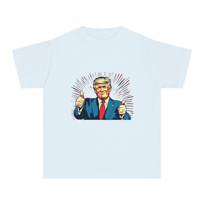 Youth Midweight Tee - Thumbs Up Graphic Shirt