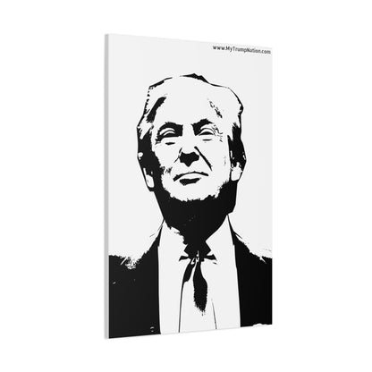 Bold Trump Canvas Art - Stretched Matte Wall Decor