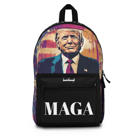 MAGA Patriotic Backpack - Bold Design for Supporters
