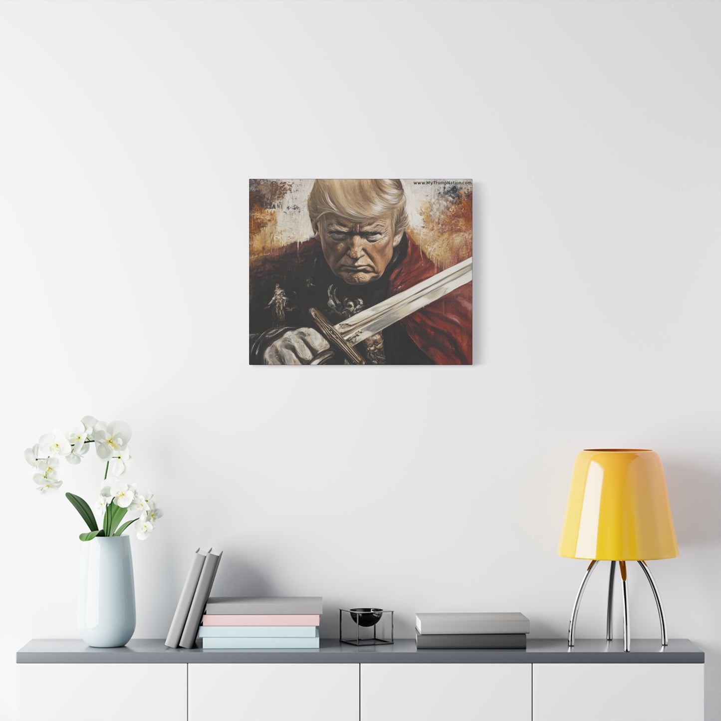 Heroic Canvas Art - Dramatic Portrait of a Leader