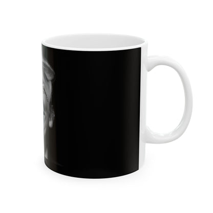 Donald Trump Black & White Portrait Ceramic Mug