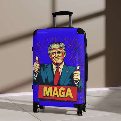 MAGA Travel Suitcase - Vibrant Carry-On for Political Enthusiasts